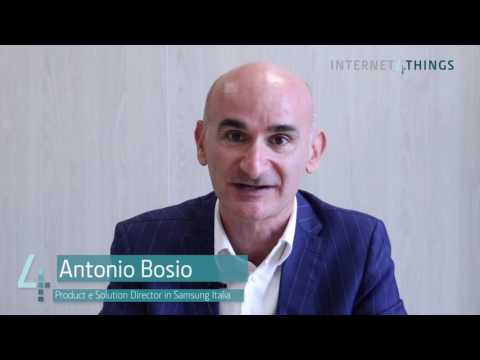 Antonio Bosio, Samsung, IoT e l&#039;evoluzione dello Smart Building e del Facility Management